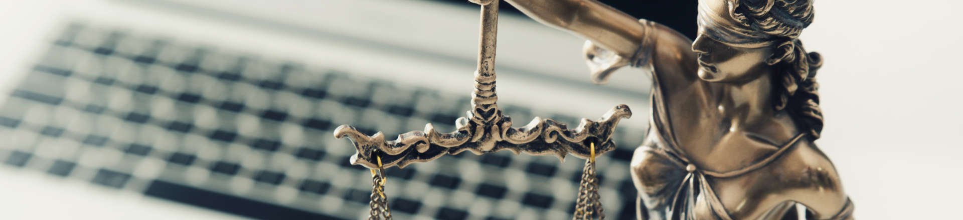 Figurine of Lady Justice with Scales