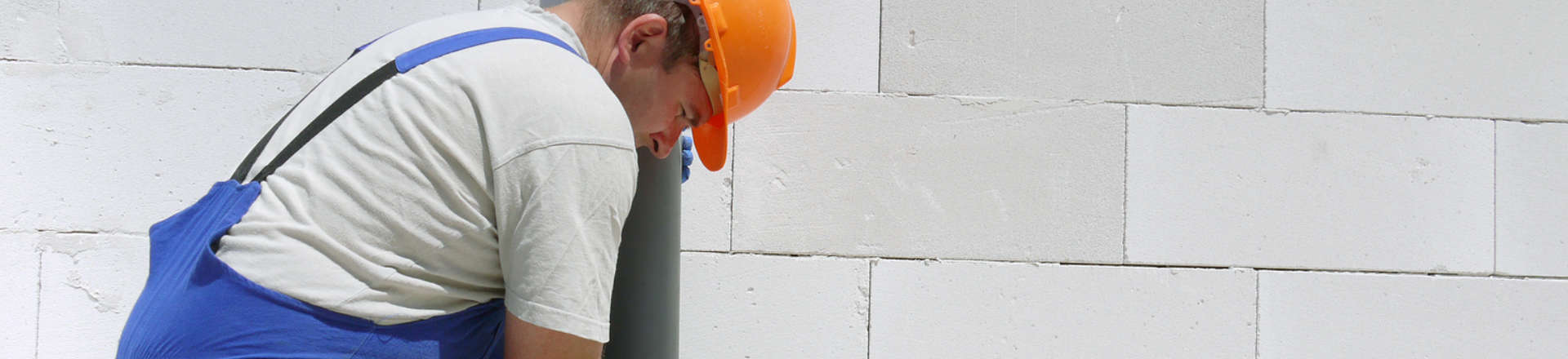 worker on a building site